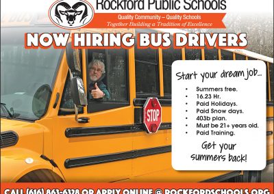 RPS Bus Drivers Help Wanted Advertisement